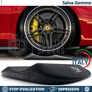 Carbon TIRE CRADLES For Ferrari Berlinetta, Flat Stop Protector | Original Kuberth MADE IN ITALY