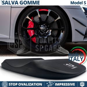 Black TIRE CRADLES For Audi TT, Flat Stop Protector | Original Kuberth MADE IN ITALY