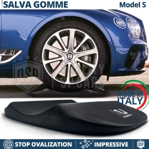 Black TIRE CRADLES For Bentley Mulsanne, Flat Stop Protector | Original Kuberth MADE IN ITALY