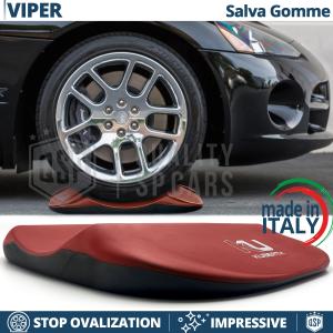 PROTECTORES DE NEUMÁTICOS Rojos para Dodge Viper, Anti Deformación | Originales Kuberth HECHO EN ITALIA