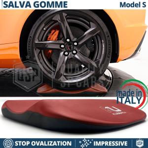 Cuscini SALVA GOMME Rossi per Chevrolet Corvette, Antiovalizzanti Ruote | Originali Kuberth MADE IN ITALY