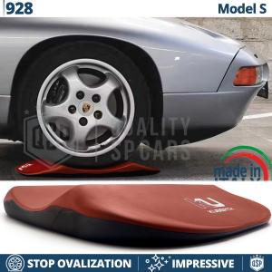 Red TIRE CRADLES For Porsche 928, Flat Stop Protector | Original Kuberth MADE IN ITALY