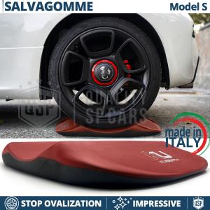 Cuscini SALVA GOMME Rossi per Fiat 124, Antiovalizzanti Ruote | Originali Kuberth MADE IN ITALY