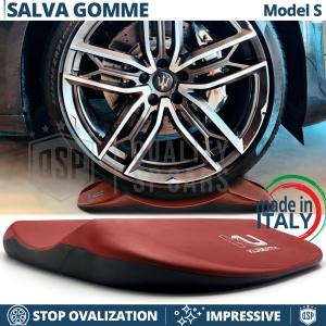 Cuscini SALVA GOMME Rossi per Maserati Grancabrio, Antiovalizzanti Ruote | Originali Kuberth MADE IN ITALY