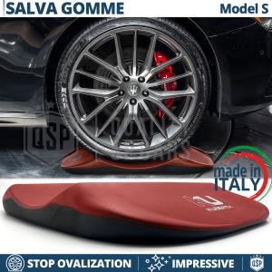 Red TIRE CRADLES For Maserati Granturismo, Flat Stop Protector | Original Kuberth MADE IN ITALY