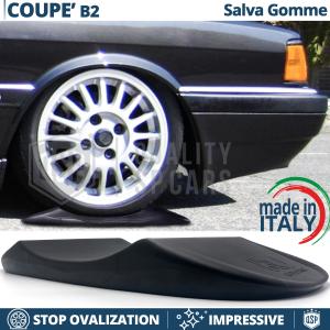 Black TIRE CRADLES Flat Stop Protector, for Audi Coupè B2, B3 | Original Kuberth MADE IN ITALY
