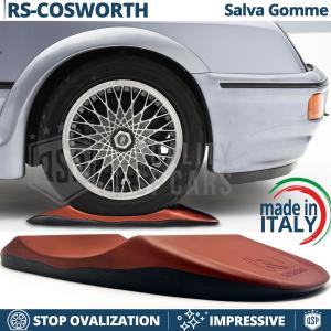 Cuscini SALVA GOMME Anti-ovalizzanti Rossi, per Ford Sierra Rs, cosworth | Originali Kuberth MADE IN ITALY