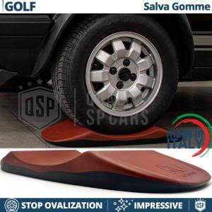 Cuscini SALVA GOMME Anti-ovalizzanti Rossi, per Volkswagen Golf 1, 2 | Originali Kuberth MADE IN ITALY