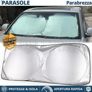 Car Sunshade for Renault Express for Indoor Windshield, Folding, with STEEL Structure